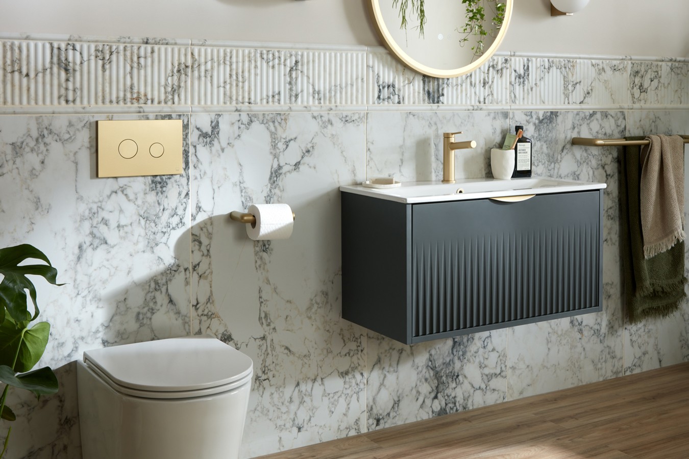 Grey Bathroom Furniture