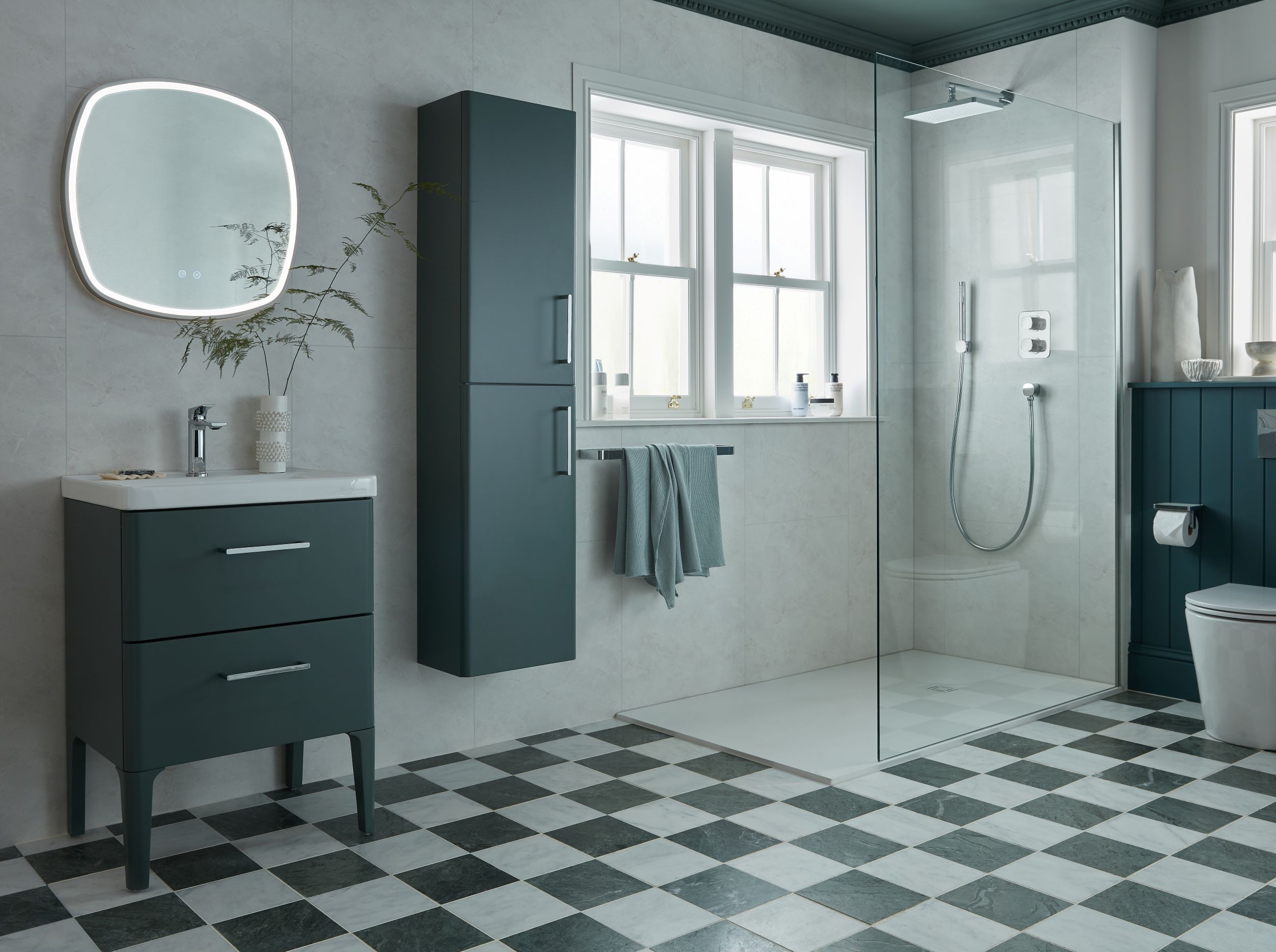 Tall Bathroom Units