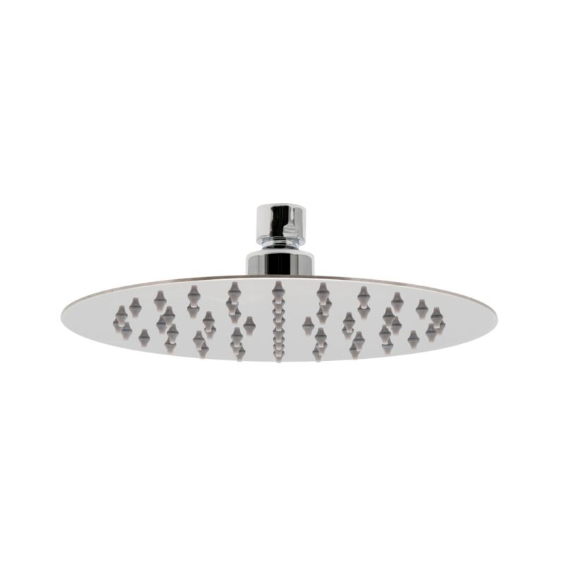 Round Slimline Shower Head 200mm (8”) Diameter