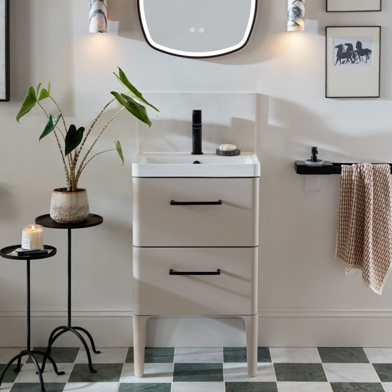 Cameo Wall-Hung Vanity Unit, 500mm
