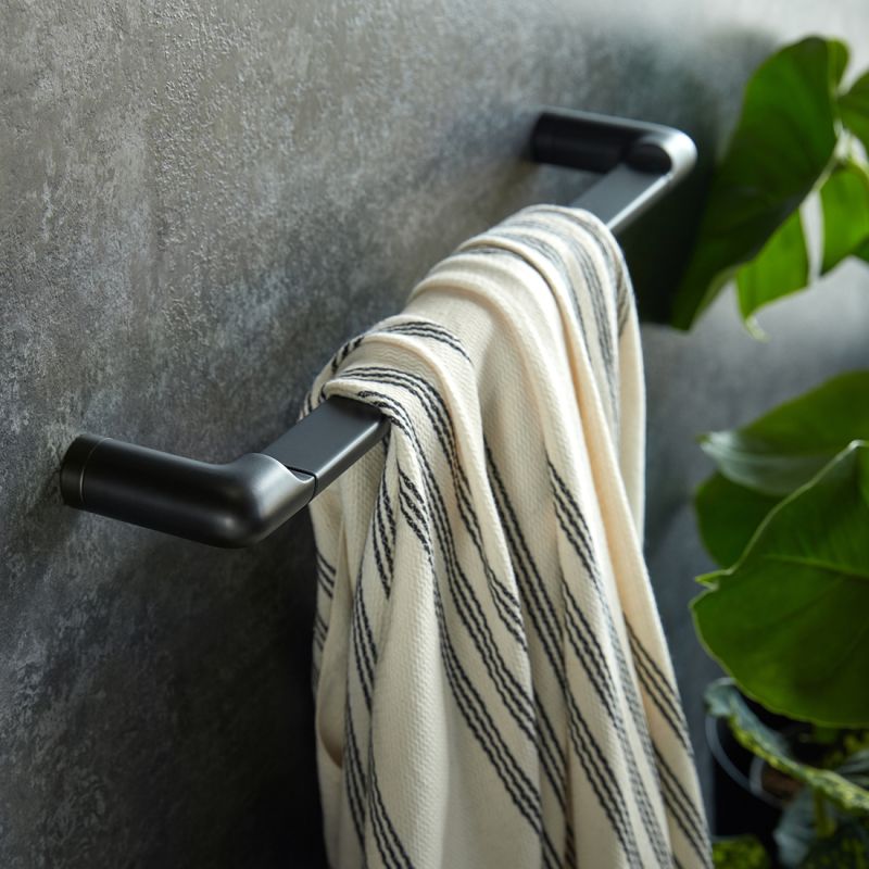Zoo Brass Towel Rail, 600mm