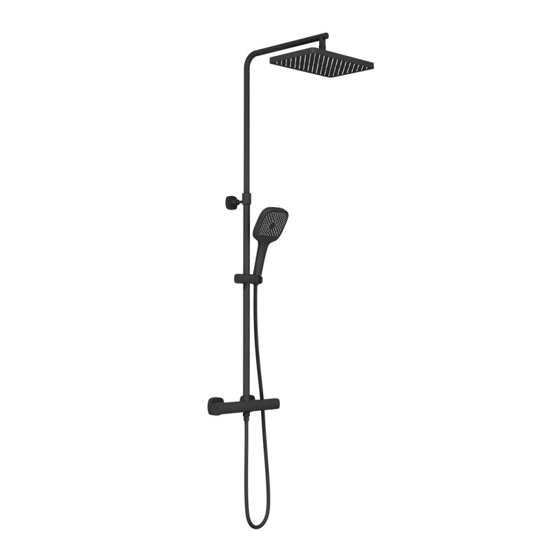 Wall Mounted Thermostatic Exposed Shower Column Wall Mounted Thermostatic Exposed Shower Column