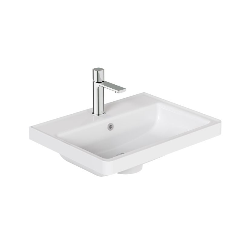 Cameo Ceramic Vanity Basin, 600mm
