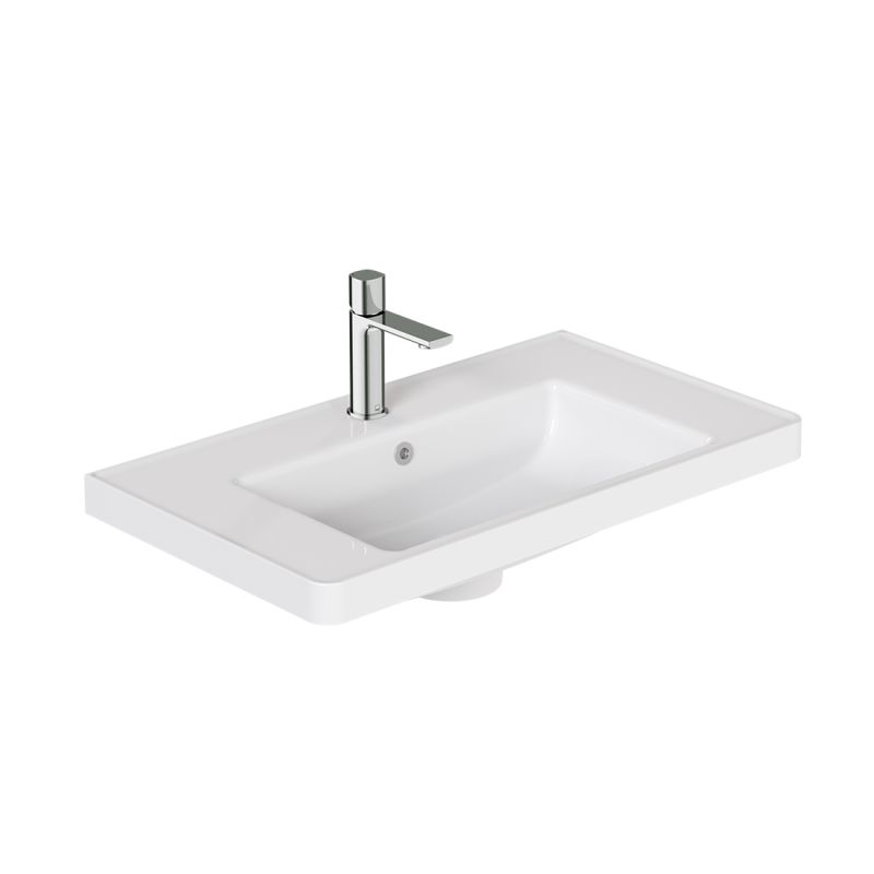 Cameo Ceramic Vanity Basin, 800mm