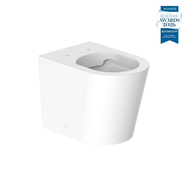 Back To Wall WC with Round Bowl
