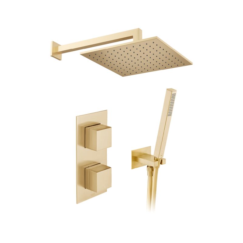 Tablet Notion Concealed Thermostatic Showering Package with Mini Kit, 2 Outlet