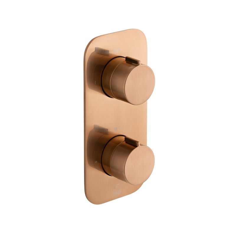 Tablet Altitude Vertical Concealed Thermostatic Shower Valve, 1 Outlet 2 Handle