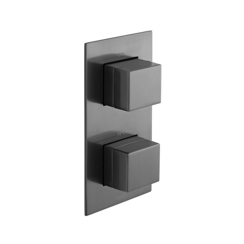 Tablet Notion Vertical Concealed Thermostatic Shower Valve, 1 Outlet 2 Handle