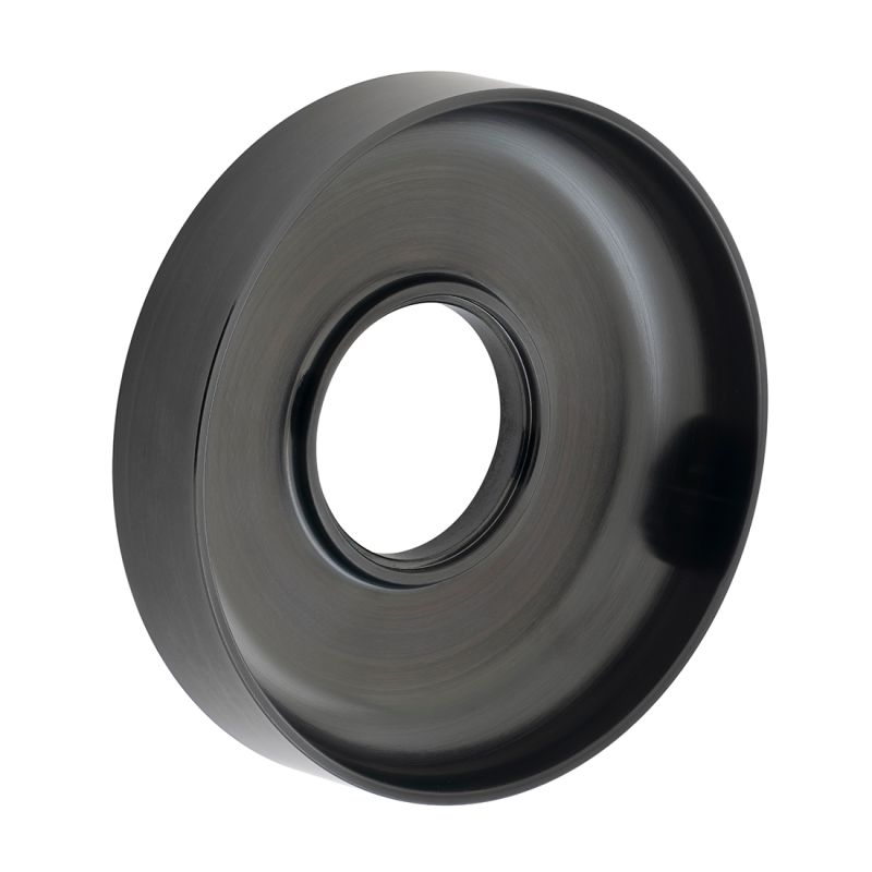 Zone Halo Temperature Dial Trim Kit for Zone Thermostatic Shower Valve in Brushed Black ind z halo blk 1 1