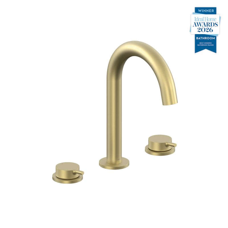 Safari Lever Deck Mounted Basin Mixer Tap