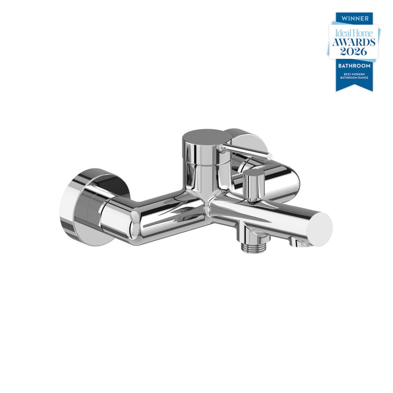 Safari Lever Wall Mounted Exposed Bath Shower Mixer