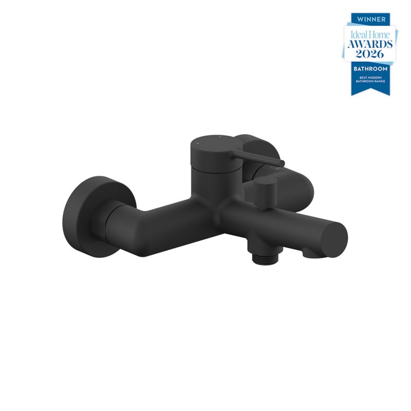 Safari Lever Wall Mounted Exposed Bath Shower Mixer