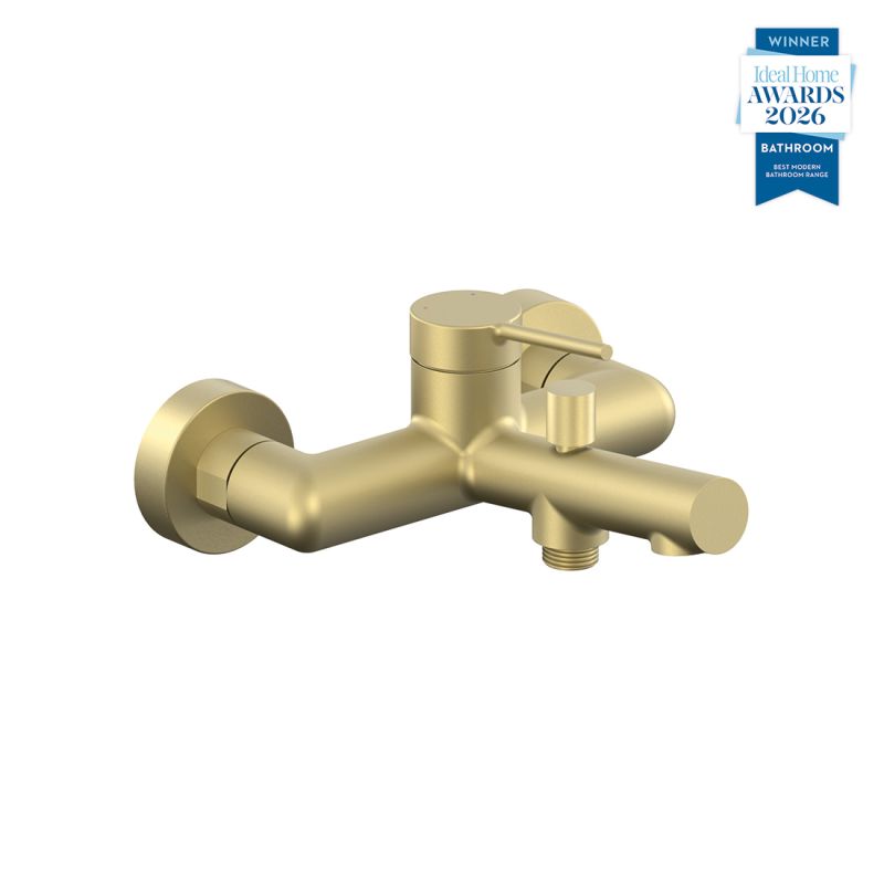 Safari Lever Wall Mounted Exposed Bath Shower Mixer
