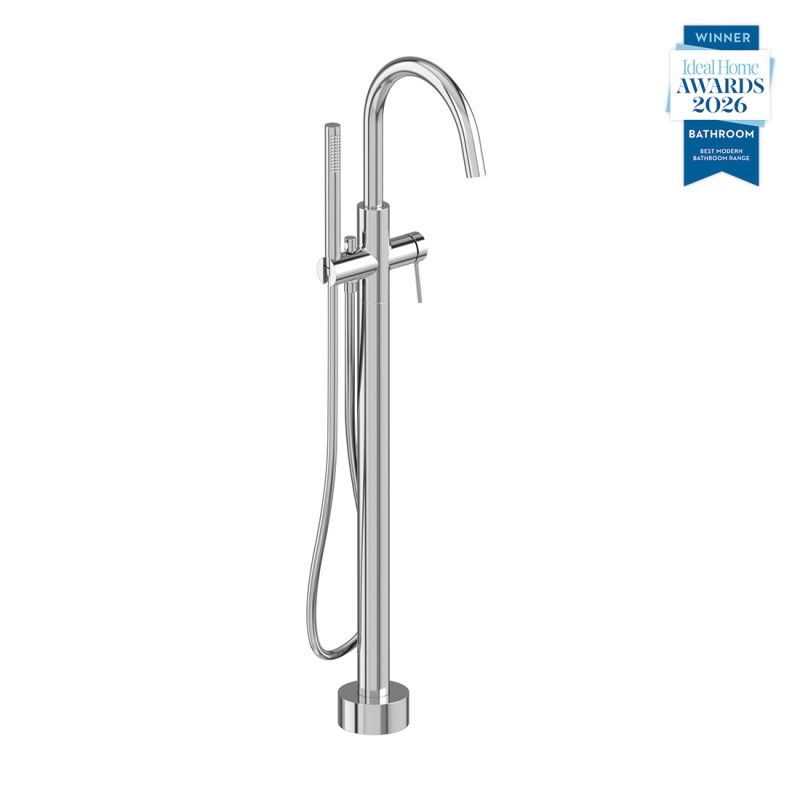 Safari Floorstanding Lever Bath Shower Mixer Tap