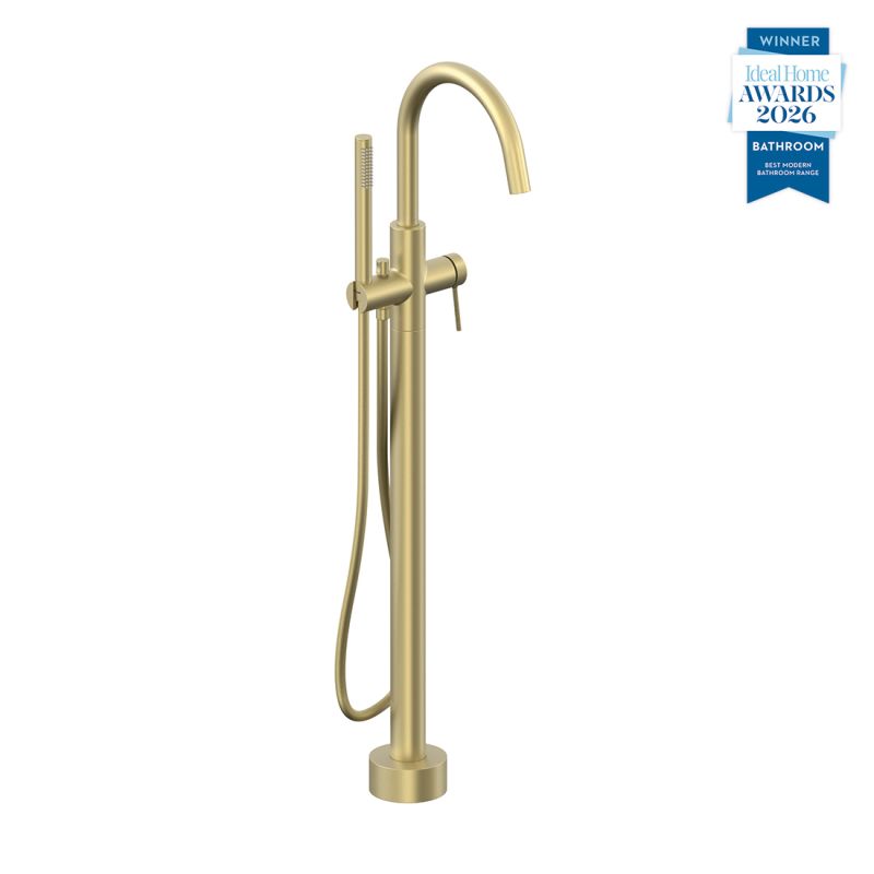 Safari Floorstanding Lever Bath Shower Mixer Tap