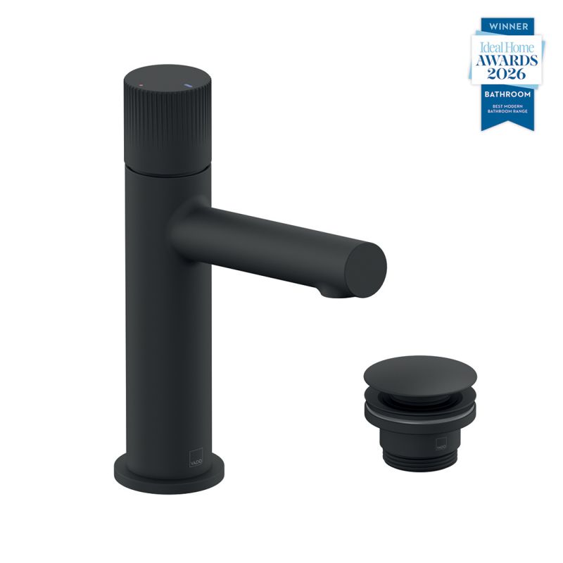 Safari Leverless Mono Basin Mixer Tap for Low Pressure System and Universal Basin Waste