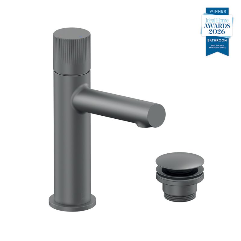 Safari Leverless Mono Basin Mixer Tap for Low Pressure System and Universal Basin Waste