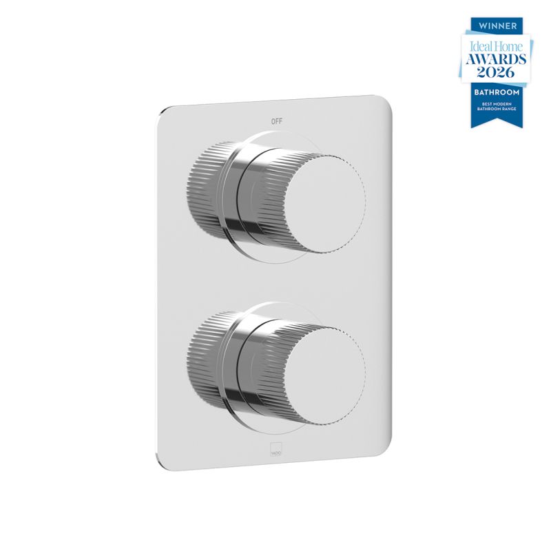 Safari Leverless 1 Outlet 2 Handle Concealed Thermostatic DX Valve