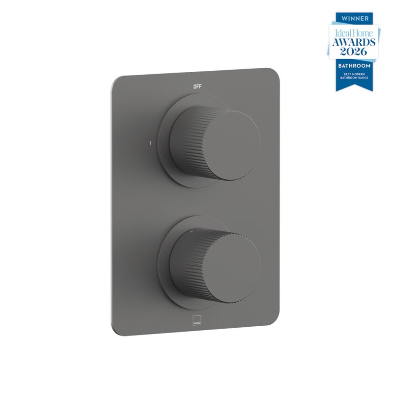 Safari Leverless 1 Outlet 2 Handle Concealed Thermostatic DX Valve
