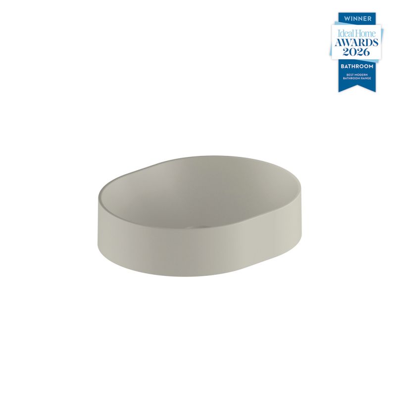 Safari Oval Mineral Cast Countertop Basin
