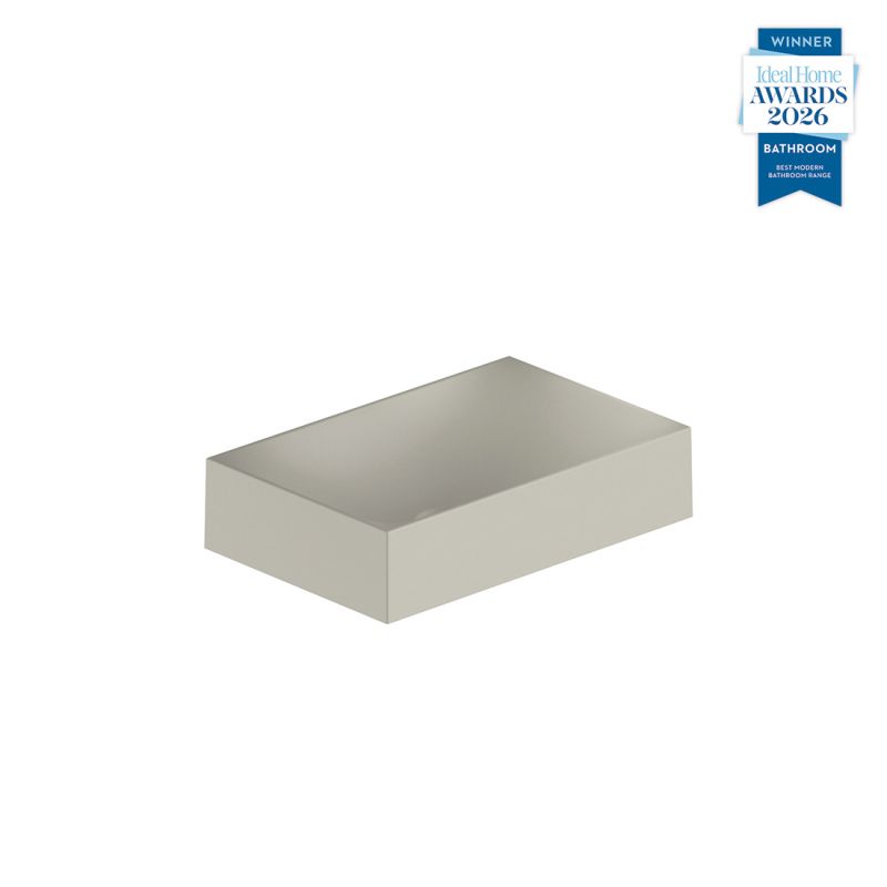 Safari Rectangle Mineral Cast Countertop Basin