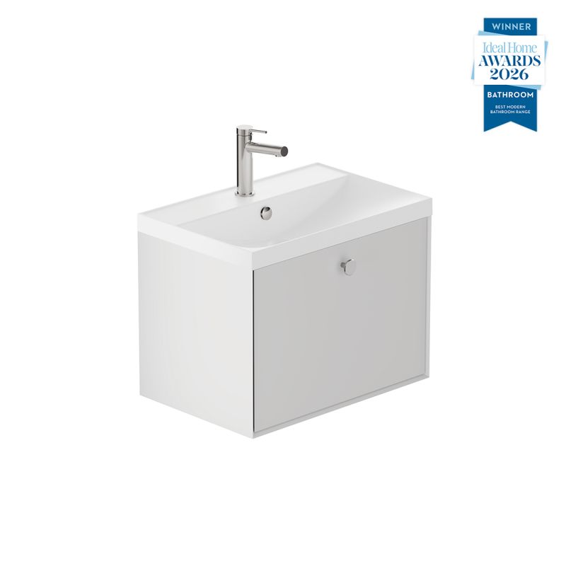 Safari Wall-Hung Vanity Unit, 600mm 