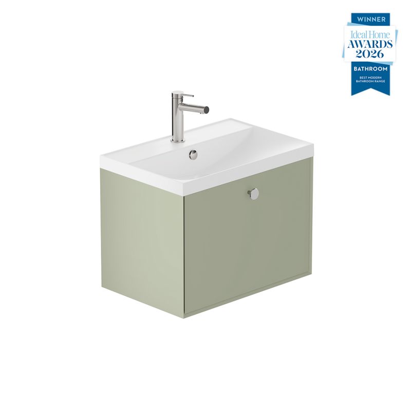 Safari Wall-Hung Vanity Unit, 600mm 