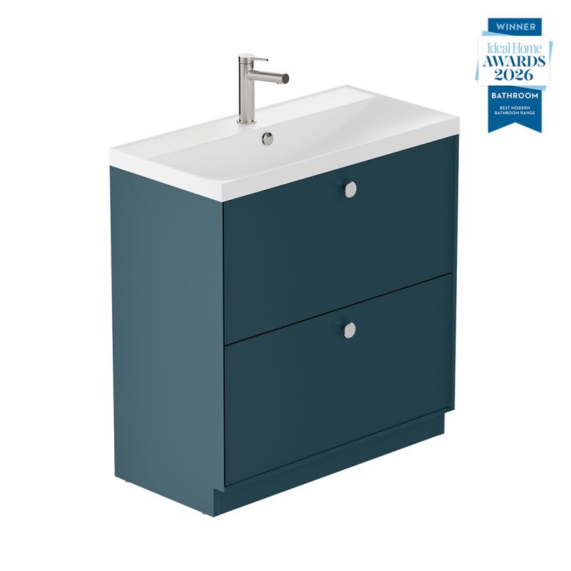 Safari Floor Mounted Vanity Unit, 800mm
