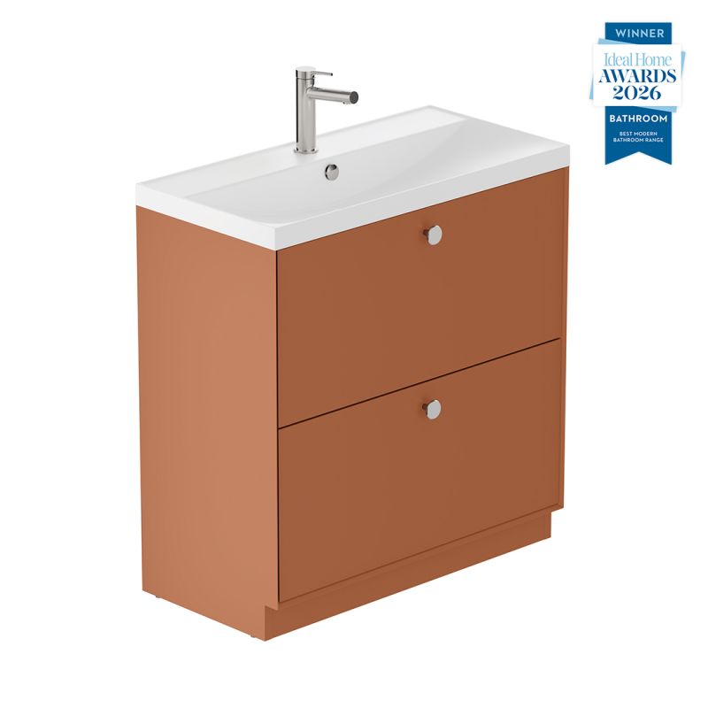 Safari Floor Mounted Vanity Unit, 800mm