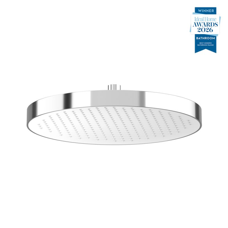 Safari Fixed Deep Rainfall Shower Head, 320mm