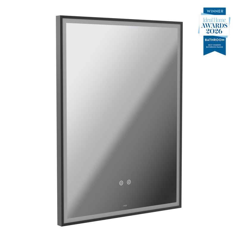 Safari Rectangle Illuminated LED Bathroom Mirror, 600mm x 800mm