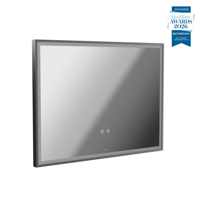 Safari Rectangle Illuminated LED Bathroom Mirror, 800mm x 600mm
