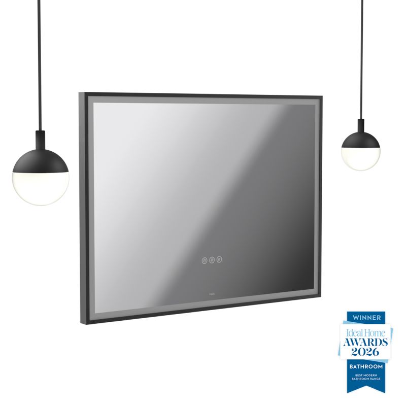 Safari 800mm Wireless Bathroom Mirror and Globe Pendant Light Package