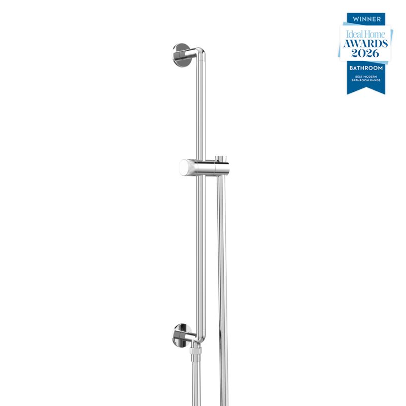 Safari Leverless Slim Slide Rail with Integrated Outlet and Hose