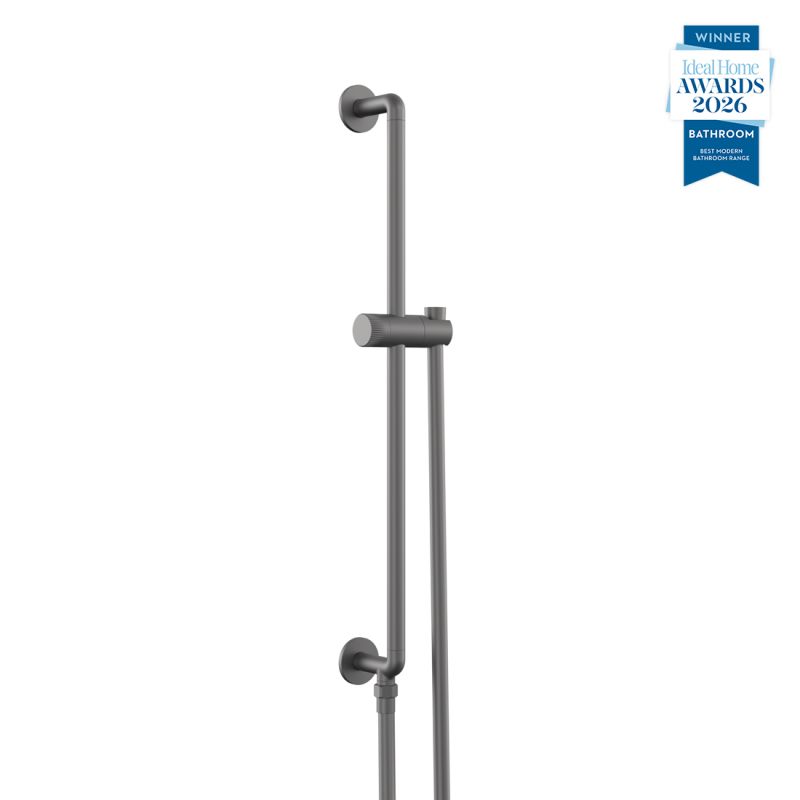 Safari Leverless Slim Slide Rail with Integrated Outlet and Hose