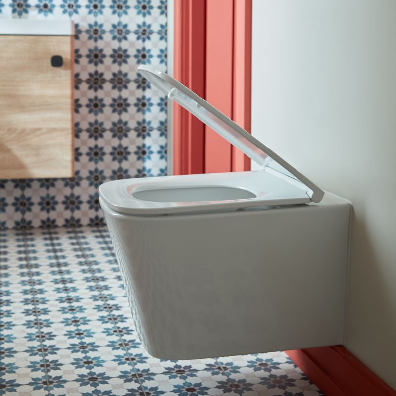 Slimline Soft Square Toilet Seat Slimline Soft Square Toilet Seat
