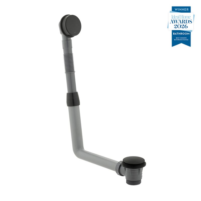 Round Clic-Clac Bath Waste and Overflow