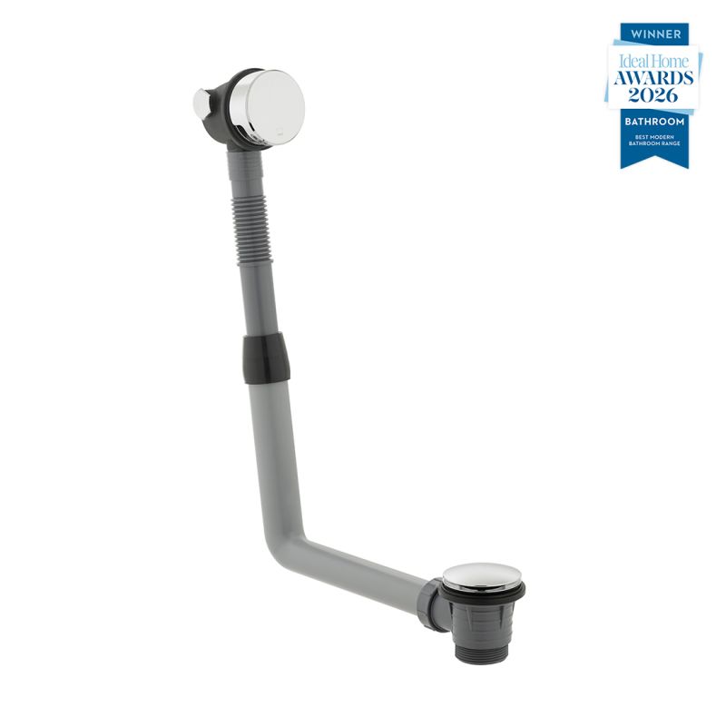 Round Clic-Clac Bath Filler Waste and Overflow