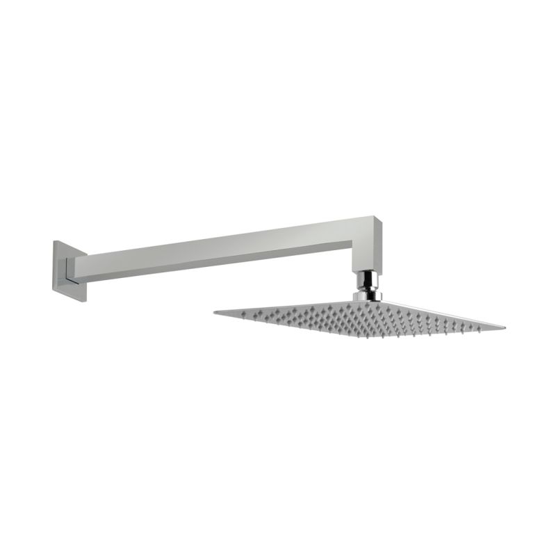 Rectangular Slimline Head + Arm 200mm x 300mm (8” x 12”)