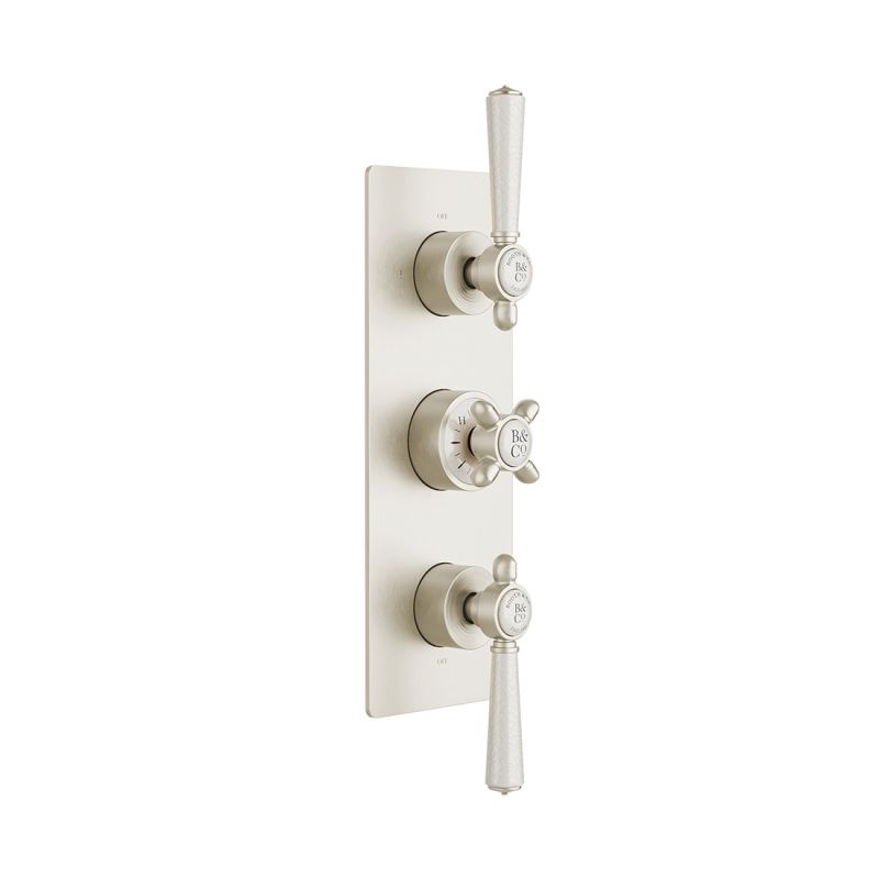 Axbridge 2 Outlet 3 Handle Concealed Thermostatic Valve