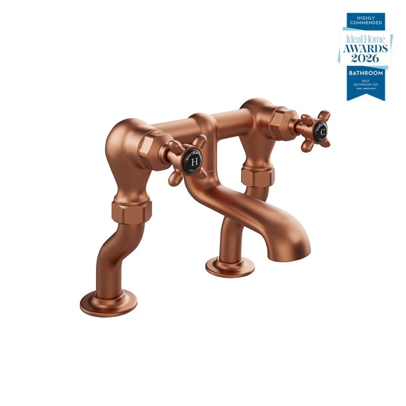 Axbridge Bath Filler, Cross Handles