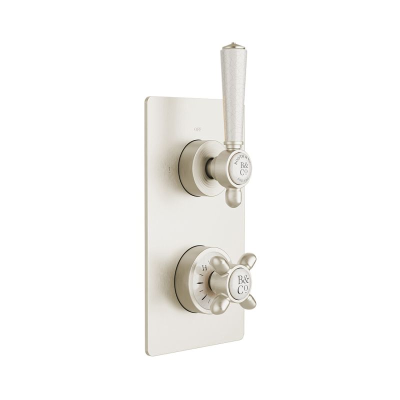 Axbridge 2 Outlet 2 Handle Concealed Thermostatic Valve