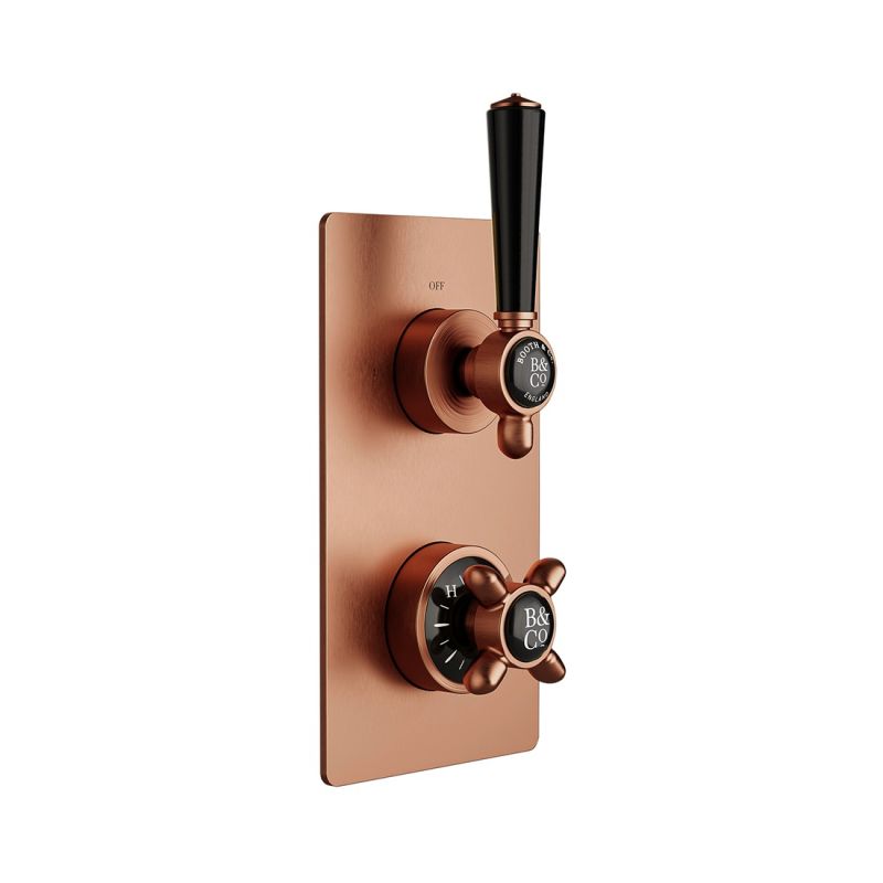 Axbridge 1 Outlet 2 Handle Concealed Thermostatic Valve