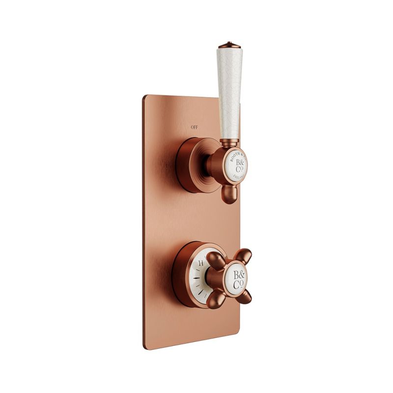 Axbridge 1 Outlet 2 Handle Concealed Thermostatic Valve