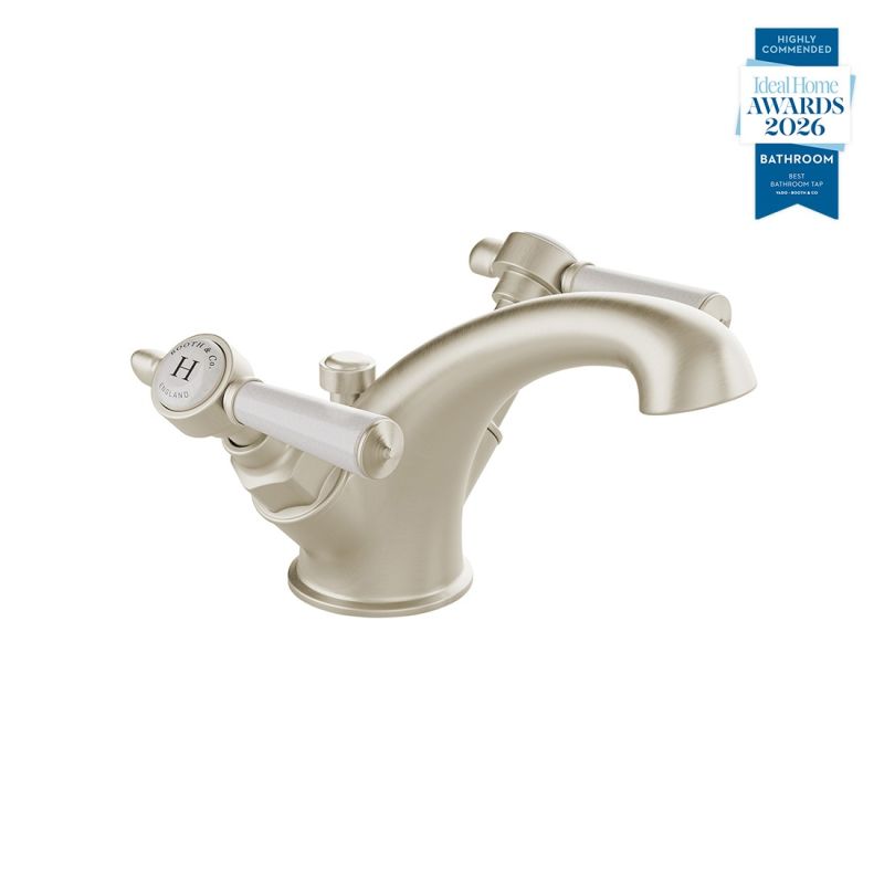 Axbridge Mono Basin Mixer + Pop-Up Waste, Lever Handles