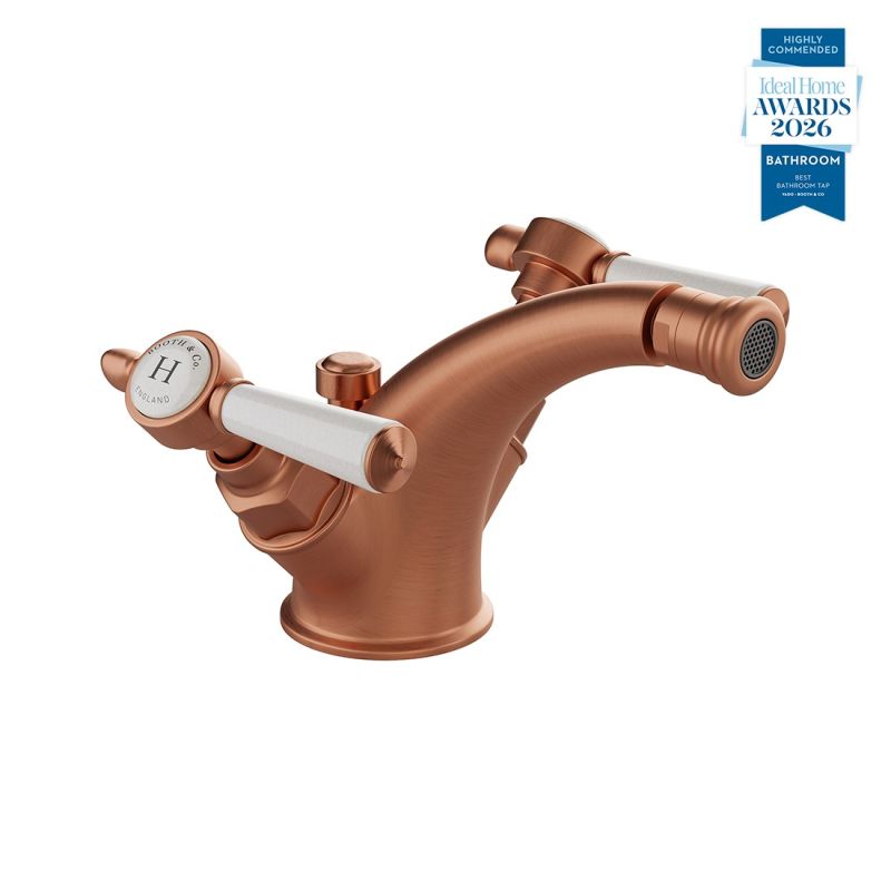 Axbridge Mono Bidet Mixer + Pop-Up Waste, Lever Handles