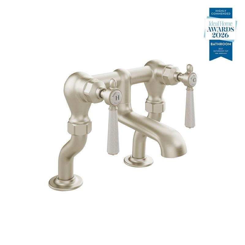 Axbridge Bath Filler, Lever Handles