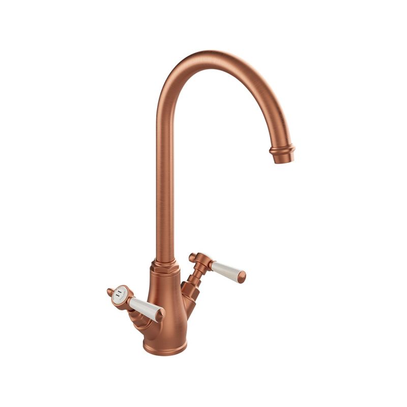 Axbridge Mono Kitchen Mixer, Lever Handles