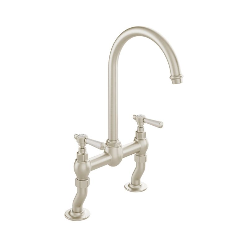 Axbridge Bridge Kitchen Mixer, Lever Handles