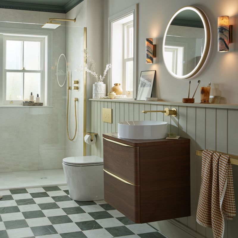 Cameo Wall-Hung Vanity Unit, 600mm